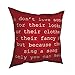 Inspirujący motywacyjny cytat poszewka na poduszkę dekoracja Oskar Wilde na czerwonej poszewka na poduszkę dom dekoracyjne poszewki na poduszki do salonu na sofę 45 x 45 cm poszewka na poduszkę