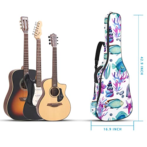 Housse pour guitare acoustique avec motif tête de mort et fleurs rouges – 1 cm d’épaisseur – Étanche – 101 cm… - Les Beatles, Paul McCartney, John Lennon, RIngo Starr, George Harrison Housse pour guitare acoustique avec motif tête de mort et fleurs rouges - 1 cm d'épaisseur - Étanche - 101 cm… – Image 6
