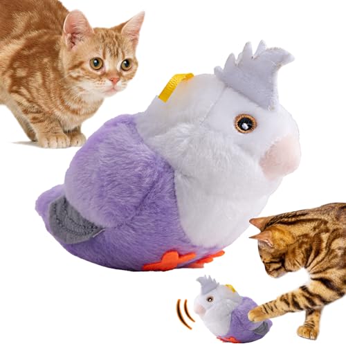 Generisch Juguete para Gatos revoloteando - Lindo Erizo revoloteando Mahjong Capybara - Juguete masticable con Hierba gatera, para Gatos, contra el aburrimiento, enriquecimiento en casa