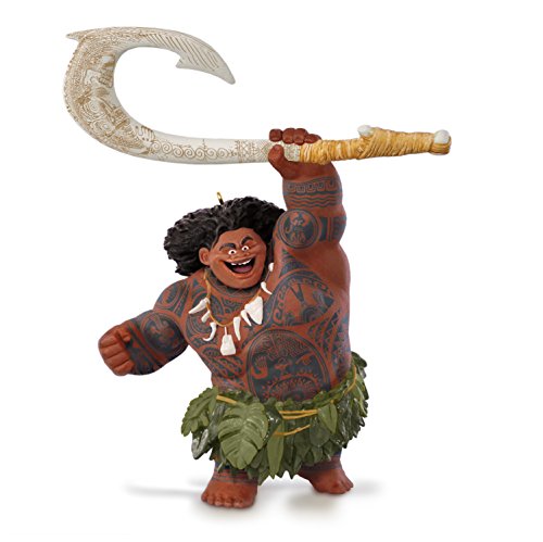 Hallmark Keepsake Christmas Ornament 2018 Year Dated Disney Moana Maui product thumbnail 9