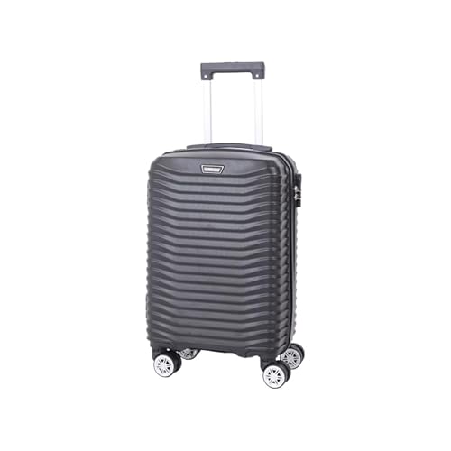 Mala De Viagem Bordo 10 Kg Abs 4 Rodas Duplas Cadeado Embutido (Preto)