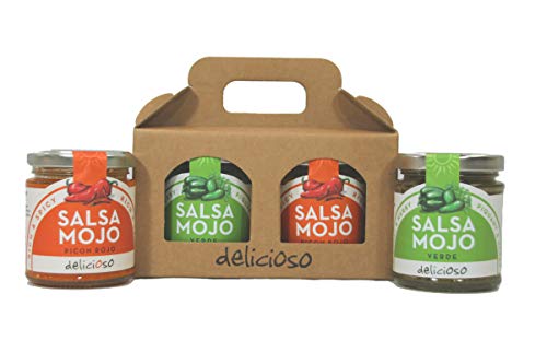 Canary Island Mojo Salsas Rojo and Verde Gift Set