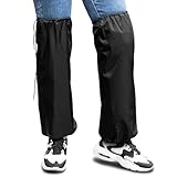2 Pcs Lawn Care Leg Gaiters,Adjustable Leg Waterproof Hiking Gaiters for Snow,Garden Trimming Weed Eater Leg Chaps