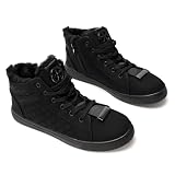 GLAMORA Botines casuales de invierno para mujer joven, diseño urbano juvenil y cómodo ideal para uso diario