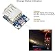 VISSQH 20 Stück 5 V 1A Lithium Batterie USB Ladeschutz Bord 134N3P Power Supply Modul,Step Up Converter Modul+5 x 18650 Batteriebox für DIY Led-anzeige USB und Micro Port