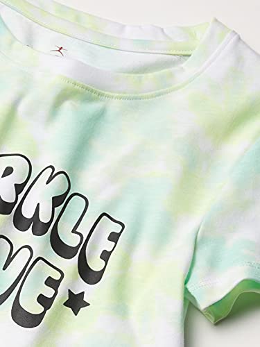 Image of Danskin Girls' Short Sleeve Graphic Tie Dye T-Shirt