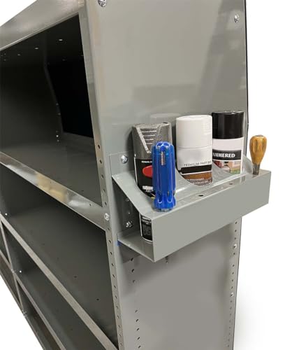 True Racks - Set of steel 2 Spray Aerosol and Tool Holder, Grey