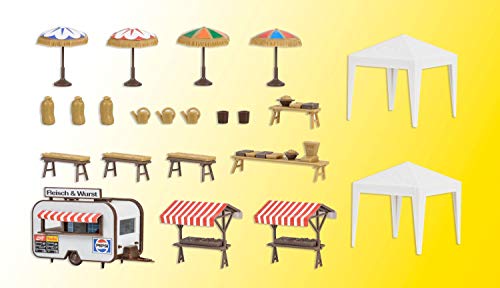 Vollmer set decorazione mercato rionale 1/87 h0