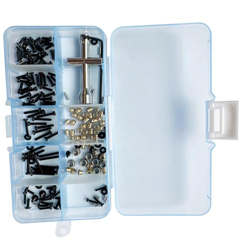 Stainless Steel RC Screws Set for FMS Power Wagon FCX24 1/24 RC Car RC Crawler Accessories