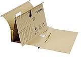 25 ELBA Taschenhefter vertic ULTIMATE/naturbraun/DIN A4/240 g/m²