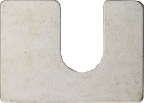 50 Steel Body Shims 1/8" Thick 1/2" Slot