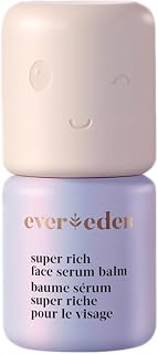 Evereden Super Rich Hydrating Face Serum Balm: Clean & Vegan, Soothing & Nourishing Moisturizer Stick for Harsh, Cold Climates - With Syberian Chaga, Ceramides, & Seaberry Seed Oil