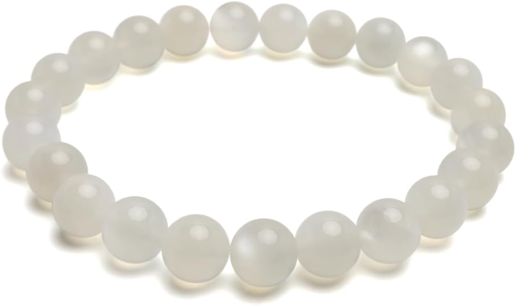 Amazon | [silver KYASYA]パワーストーンブレスレット 数珠 5A級