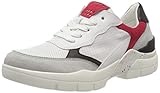  Marco Tozzi 2-2-23712-34, Zapatillas Mujer, Multicolor (White/Red 165), 41 EU