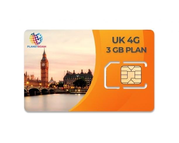 UK 3GB 4G Plan (28 Days) (Voice+Data SIM Card)-image-32