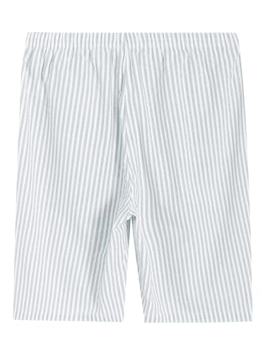 Image of Latuza Women's Cotton Bermuda Long Pajama Shorts Seersucker PJ Sleep Shorts