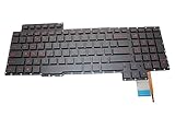 New US Black Backlit Keyboard (Without Frame) Replacement for Asus ROG G752V G752VL G752VS G752 G752VT G752VY Light Backlight