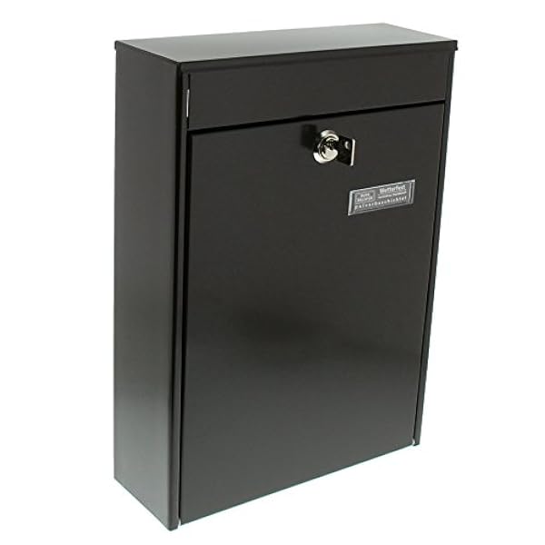 Burg-Wächter Leipzig 778 BR Buzón Vertical de Doble Cara, Blanco