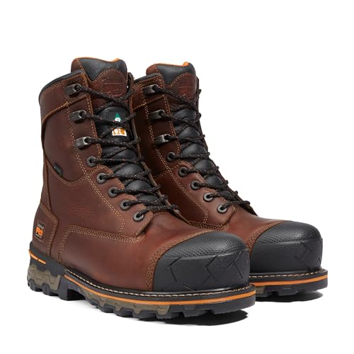 Timberland PRO Men's Boondock 8 Inch Composite Safety Toe Puncture Resistant Insulated Waterproof Industrial Work Boot2