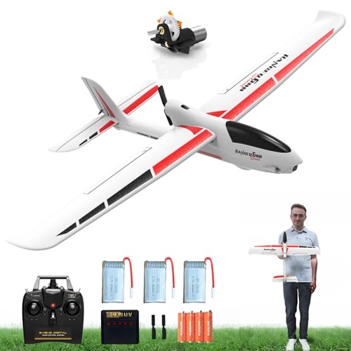 rcxsuv VOLANTEXRC RC Glider Plane 4CH, New Version Remote Control Airplane with 6-Axis Gyro for...