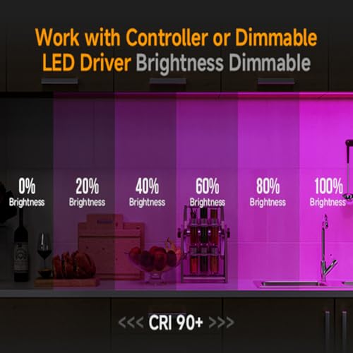 Image of BTF-LIGHTING FCOB COB LED Strip Lights 5V USB Powered Purple Color for TV