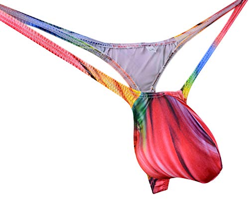 Men's G-String Bulge Pouch Thongs Bikini Underwear WSS46