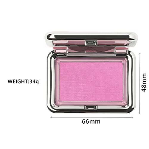 2023 Purple Blush Powder Makeup Palette, Contour And Highlight Face For A Shimmery Or Matte Finish, Natural Flush, Blendable And Buildable Blush For Cheek #TOP6