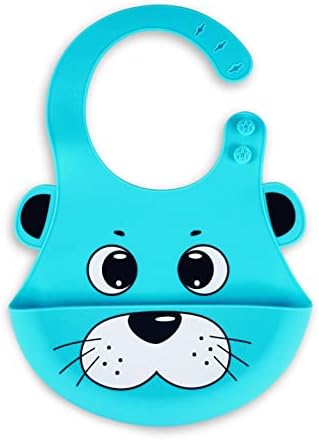 BaybeTown Silicone Bib for Boy,Girl, Gender Neutral, Waterproof for Eating, Drool, Baby Essentials Supplies, Adjustable Strap BaybeTown Silicone Bib for Boy,Girl, Gender Neutral, Waterproof for Eating, Drool, Baby Essentials Supplies, Adjustable Strap