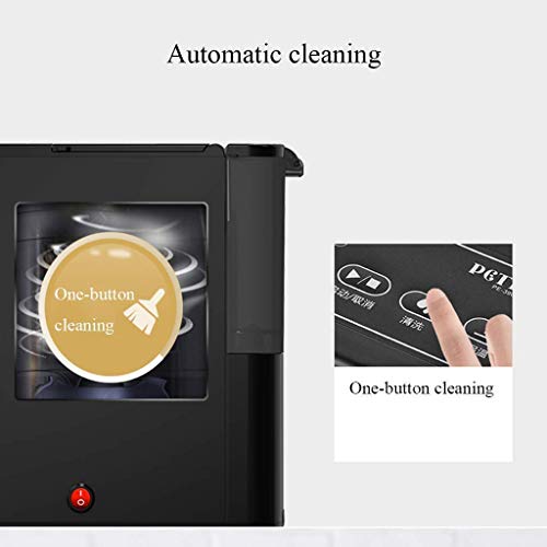 GLJTUO Kaffeevollautomat, 900 W, Haushaltskaffeemaschine, Vollautomatische Kaffeemühle, Edelstahl, Programmierbar, Geräuscharmer Betrieb, Anti-Tropf-Einstellungen – Bild 3