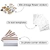 Album Photo Scrapbooking 100 Pages - Format 21,5x29 Cm, Papier Kraft Blanc | Pour Bébé, Mariage, Anniversaire