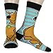 Hyp Scooby-Doo Socks Men's Scooby Character 5-Pack Knit Mid-Calf Crew Socks Shaggy Mystery Machine Shoe Size 6-12