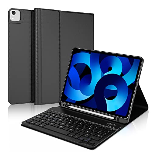 IVEOPPE Teclado iPad Air 5/4 y Pro 11 Negro