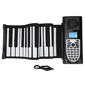 Soft Keyboard Piano Handrollend Oprolbaar met 49 toetsen en koptelefoonpoort Elektronisch multifunctioneel Verdikt…