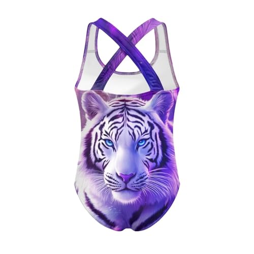 Image of ZFRXIGN Girls One Piece Swimsuits Sport Cross Back Straps Swimwear Beach Bathing Suit 5-14 Years