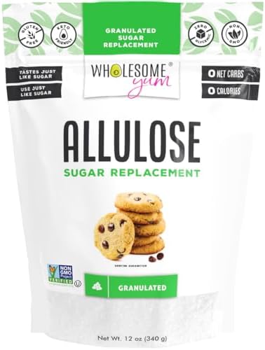 Wholesome Yum Allulose Sweetener, Natural Granulated Sugar Substitute