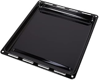 sparefixd Cooker Enamel Grill Pan Drip Tray Oven Shelf for Indesit 39.6x34.65cm