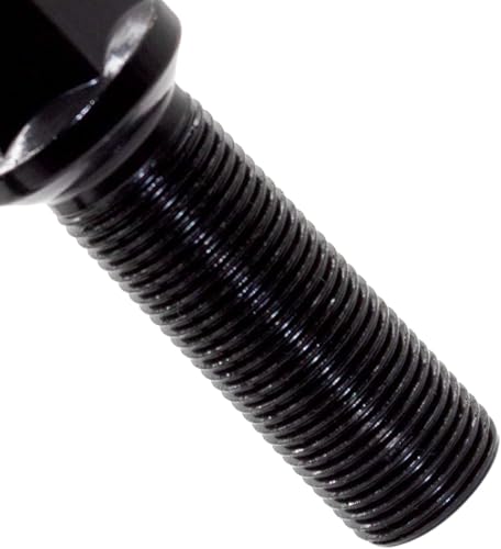Wheel Accessories Parts 20 Pcs M16 x 1.5 16x1.5 Acorn Seat Lug Bolt 19mm Hex 30mm Thread Length Black Finish RAM Promaster 1500 2500 3500 EV by Wheel Accessories Parts - Image 5