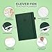 Clever Fox Teacher Planner – School Year Planner with Calendars & Lesson Plans – Teacher Plan Book for Classroom & Homeschool Organization - Undated, 7x10″, Hardcover (Dark Green)