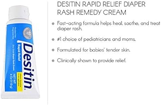 Desitin, Diaper Rash Cream, Rapid Relief, 4 oz (113 g) By Desitin