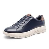 Bruno Marc Men's Dress Fashion Sneakers Business Casual Shoes,Size 10.5,Navy,SBFS2425M