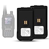 WINDINGTOK 2Packs 5R Mini Walkie Talkie Radio Battery 1600mAh Type-C 8.4V Rechargable Original Battery Compatible with UV-5R,UV5R,5R Mini Two Way Radio Walkie Talkie Accessories
