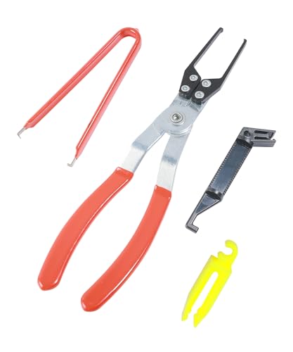 PAIYUE 4PCS Relay Puller Pliers,Car Accessories Relay Fuse Puller Tool,Vehicles Battery Terminal Remover,Automotive Replacement Tool Relays Fuse Remover,Used for Removing Relays on Vehicles