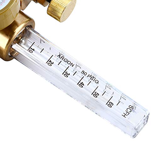 Yaetek Argon Co2 Mig Tig Flow Meter Welding Weld Regulator Gauge Gas Welder #TOP4