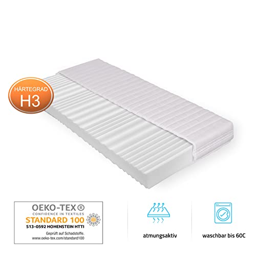 Bett 180×200 Home Deluxe NUBE mit LED in Schwarz