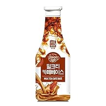[Nokchawon] Cafe Base Syrup for Tea, Easy to Use, Tube Type, Easy to Make at Home Milk Tea