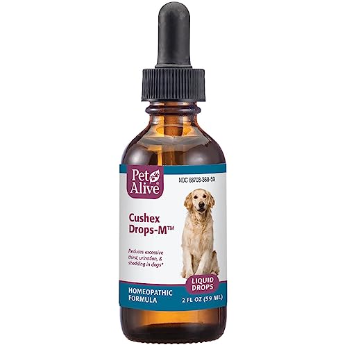 Petalive Cushex Dropsm Cushings Disease Pet Supplement 2fl Oz 59ml  Cucciolini Doodles Petalive cushex drops m cushings disease pet supplement 2fl oz  59ml   cucciolini doodles