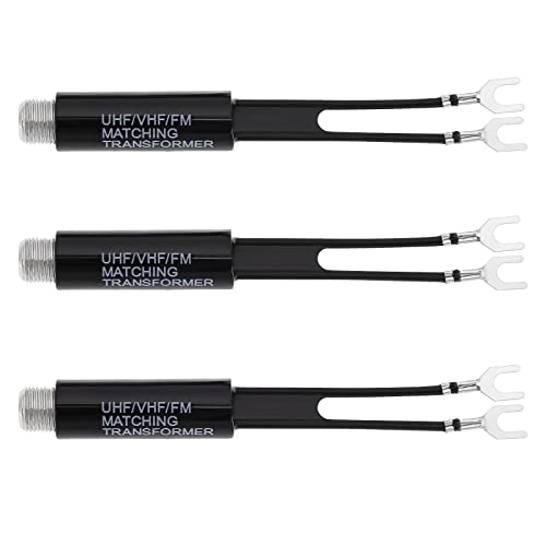 Trasformatore Balun: converte il cavo coassiale da 75 Ohm in cavi doppi da 300 Ohm.