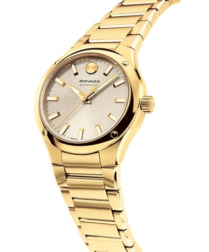 Movado Museum Imperiale Women's Watch - Swiss Automatic, Self-Winding, Stainless Steel Bracelet - Classic, Luxury Fashion Timepiece for Her - 33mm2