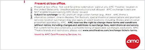 10 AMC Theatre Black Movie Tickets - Thumbnail 3