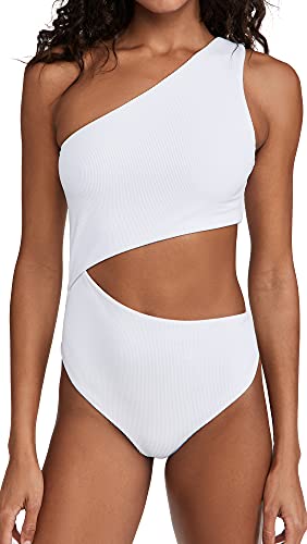 Beach Riot, Women's, Celine One Piece, White, Small